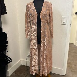 VINTAGE PAMELA BROWN OVERLAP DRESS